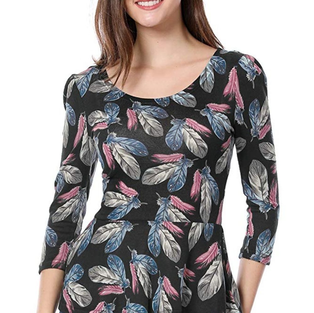 Allegra K peplum top